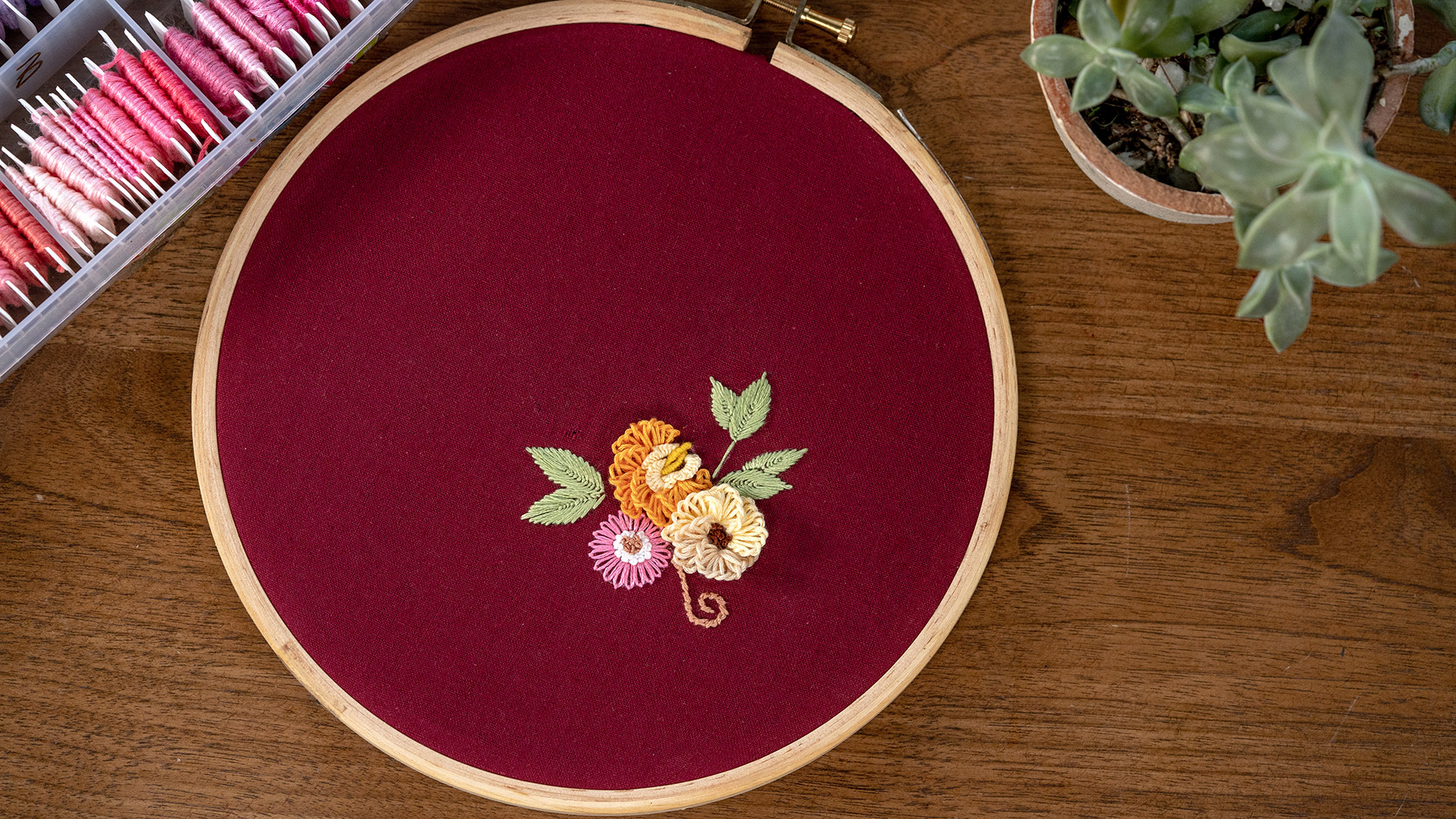 Mastering Floral Embroidery